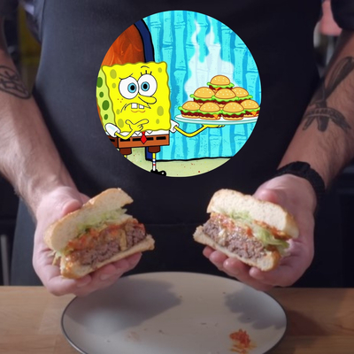  Film yemekleri: Yengeç burger tarifi!