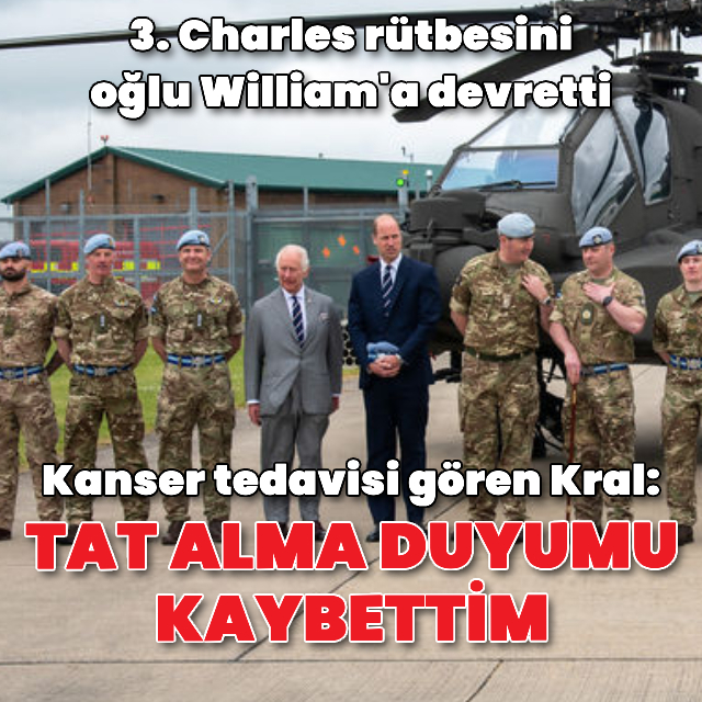 3. Charles tat alma duyusunu kaybetmiş