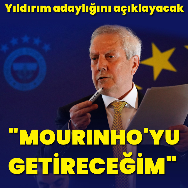 "Seçilirsem Jose Mourinho'yu getireceğim"