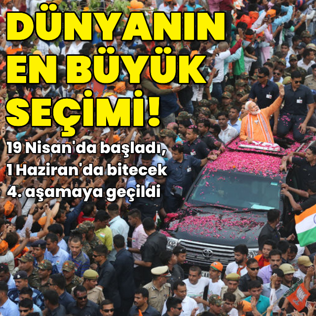 "Dünyanın en büyük seçimi" 4. aşamasında
