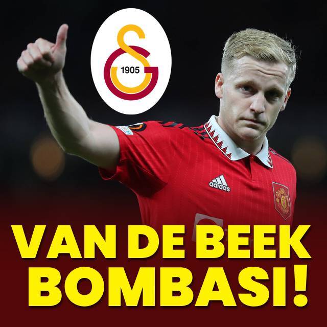 Galatasaray'dan Donny van de Beek bombası!
