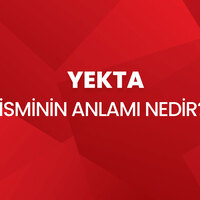 Yekta isminin anlamı nedir?