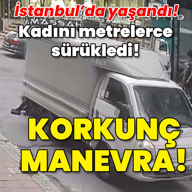 İstanbul'da yaşandı! Korkunç manevra!