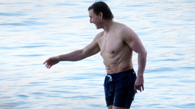 Tom Cruise'un 61 yaş vücudu