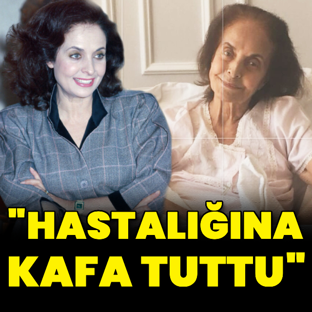 "Hastalığına kafa tuttu"