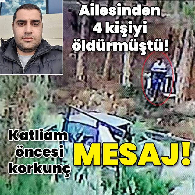 Ailesinden 4 kişiyi öldüren polis: Kanınızı içsem doymam!