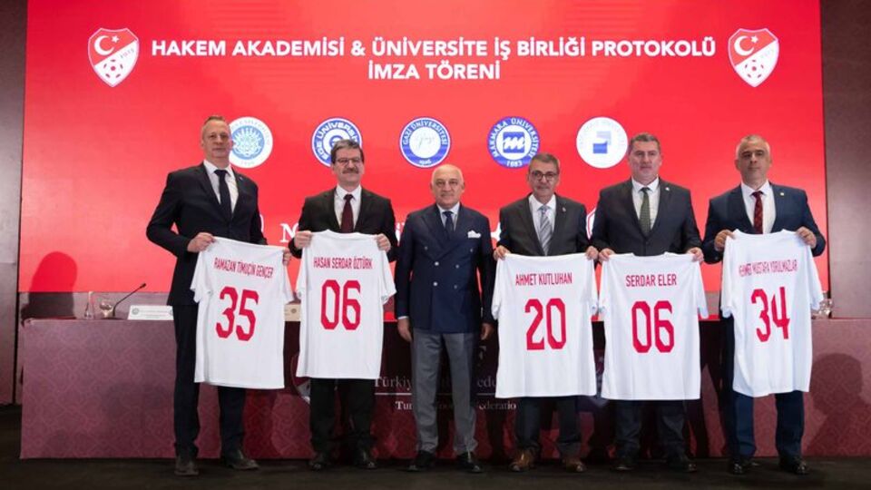 TFF ve üniversiteler arasında iş birliği!