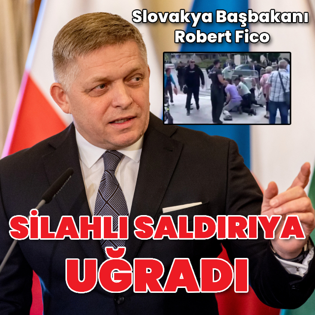 Slovakya Başbakanı'na silahlı saldırı