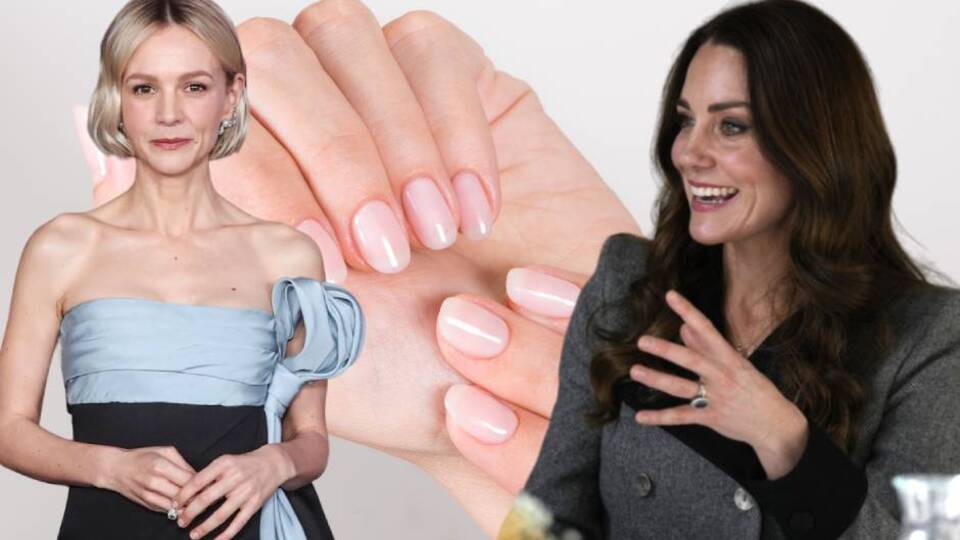 Yok gibi görünen makyajdan sonra yok gibi görünen oje!