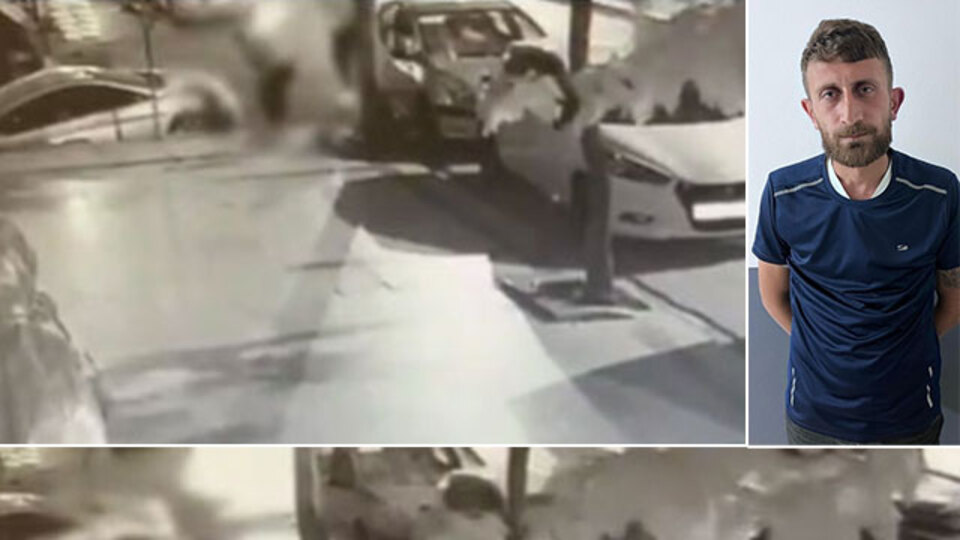 Geldi, vurdu, yürüyerek uzaklaştı! Soğukkanlı katil!