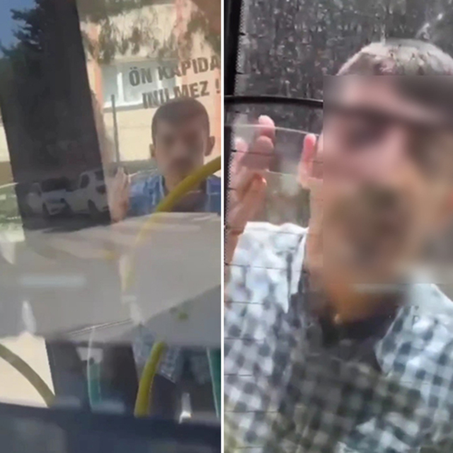 Taksiciden kadın İETT şoförüne saldırı girişimi