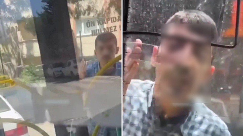 Taksiciden kadın İETT şoförüne saldırı girişimi