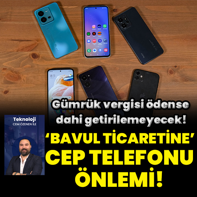 'Bavul ticaretine' telefon önlemi!