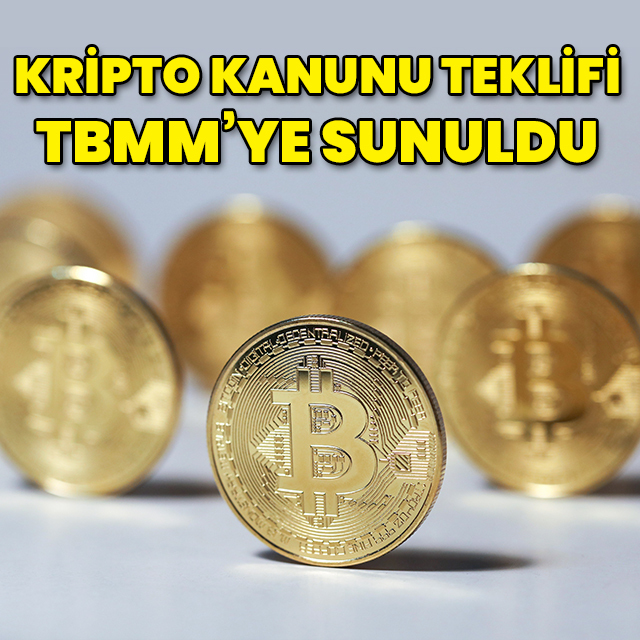 Kripto kanunu teklifi TBMM'ye sunuldu