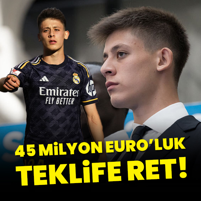 45 milyon Euro'luk teklife ret!