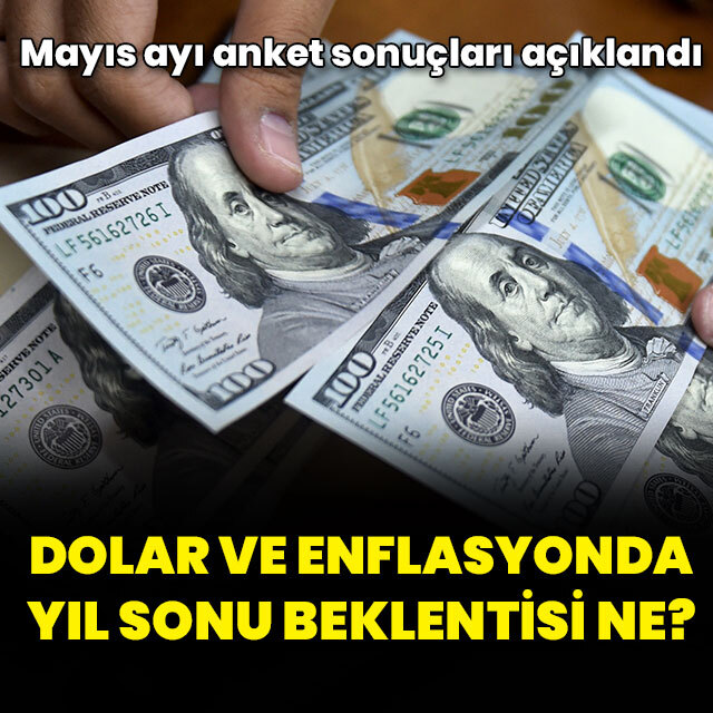 Enflasyon ve dolar beklentisinde düşüş