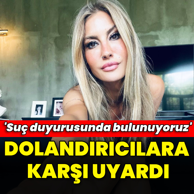 Dolandırıcılara karşı uyardı
