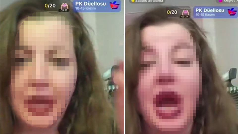 TikTok'ta tepki çeken yayın: Gözaltına alındı
