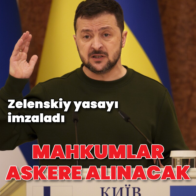  Ukrayna'da mahkumlar askere alınacak