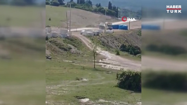  Müteahhit yolu kapattı! Sürücüler eve gidemedi