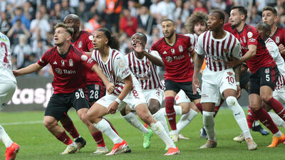 Beşiktaş 90+7'de puanı kaptı!