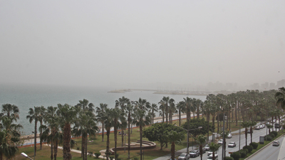 Kıyılarda çöl tozuna dikkat!