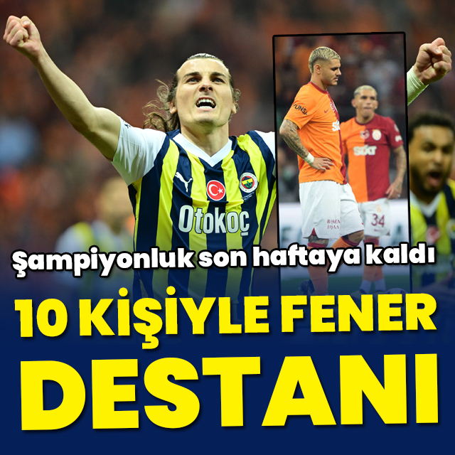 10 kişiyle F.Bahçe destanı!