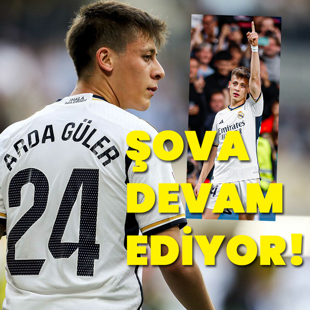 Arda Güler yine sahnede!