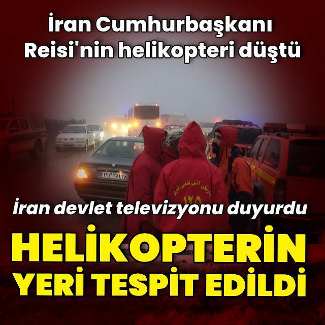 Reisi'nin helikopteri acil iniş yaptı