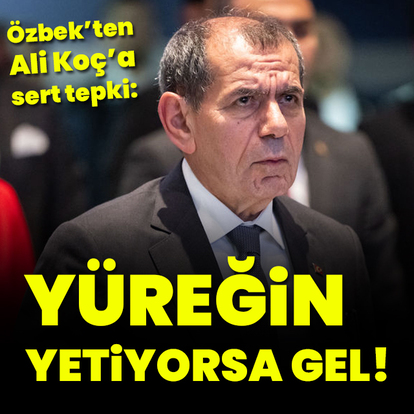 Dursun Özbek'ten Ali Koç'a sert tepki!