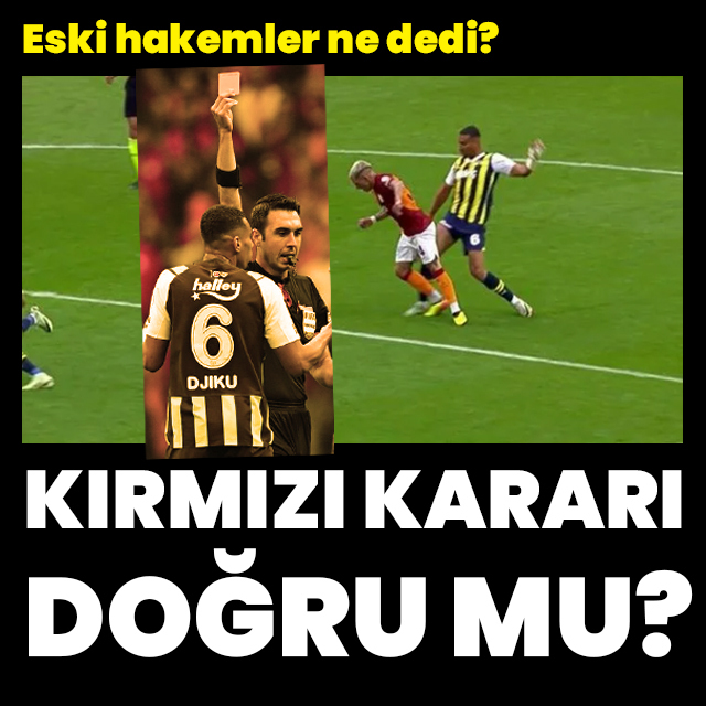 Kırmızı kart kararı doğru mu?