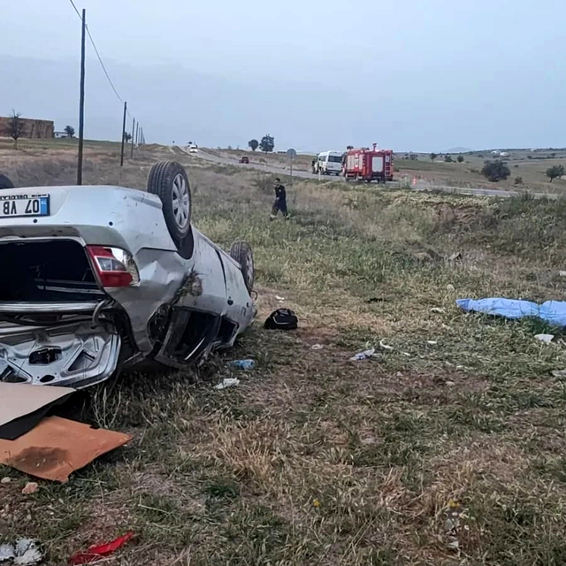 Feci kaza: 1'i çocuk 2 ölü, 3 yaralı