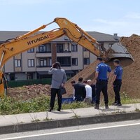 İnşaat kazısında ceset bulundu