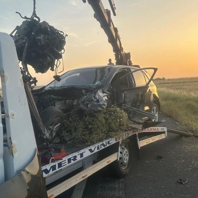Mardin'de otomobil devrildi: 1 ölü