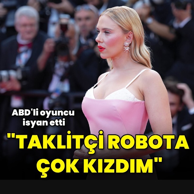 'Taklitçi robota çok kızdım"