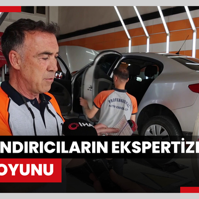 Dolandırıcıların sahte rapor için 'ikiz araç' oyunu