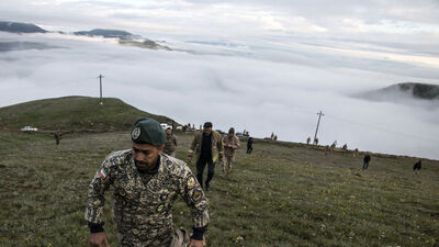 Helikopterin enkazın bulunduğu anın görüntüleri ortaya çıktı