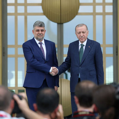 Romanya Başbakanı Ankara'da