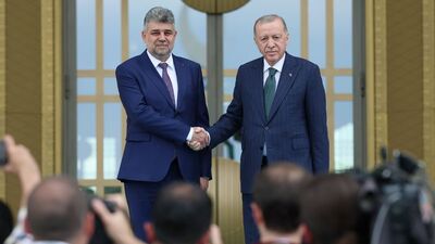 Erdoğan'la Ciolacu'dan ortak açıklama