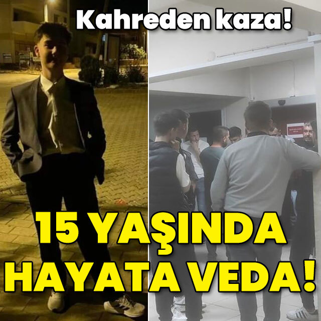 Ege 15 yaşındaydı! Kahreden kaza!