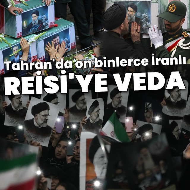 Reisi için anma töreni: On binlerce kişi katıldı