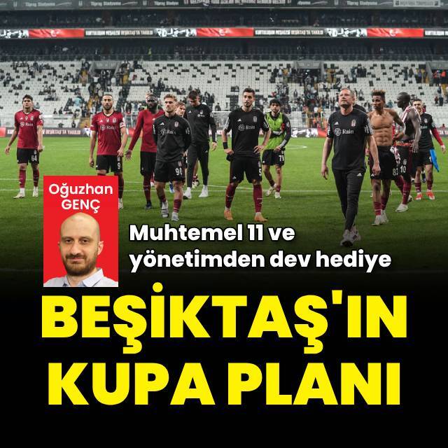 Beşiktaş'ın kupa planı! Yönetimden dev prim
