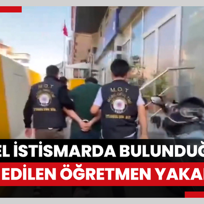 Çekmeköy'de öğrencilere cinsel istismarda bulunduğu iddia edilen yabancı uyruklu öğretmen yakalandı