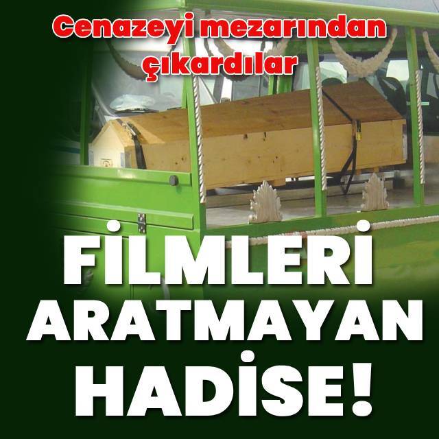 Cenazeler karıştı! Mezarı açmak zorunda kaldılar