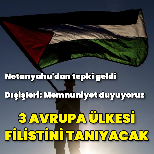 Netanyahu'dan Avrupa'ya Filistin tepkisi