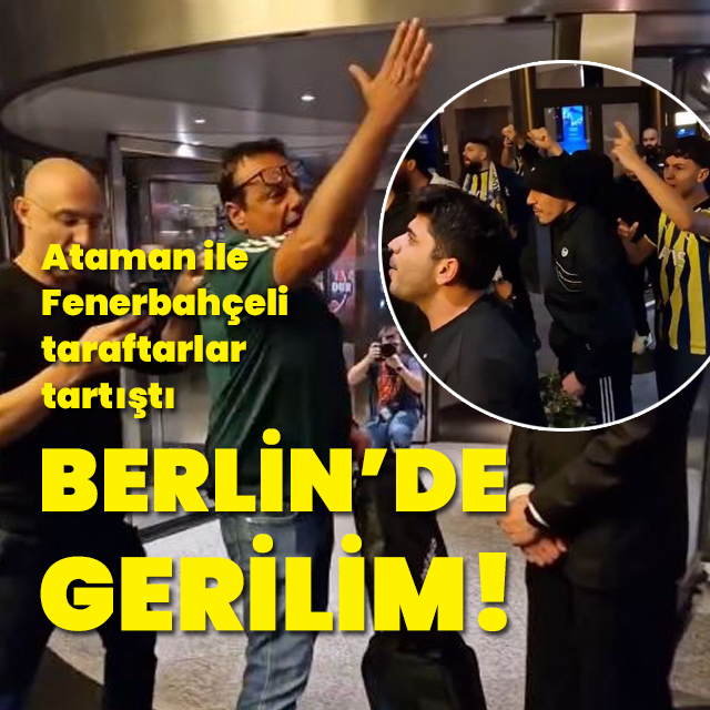 Ataman ile Fenerbahçeli taraftarlar tartıştı!