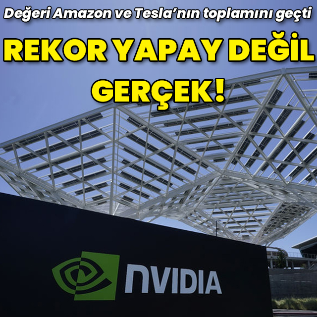 Nvidia'dan rekor seviyede gelir