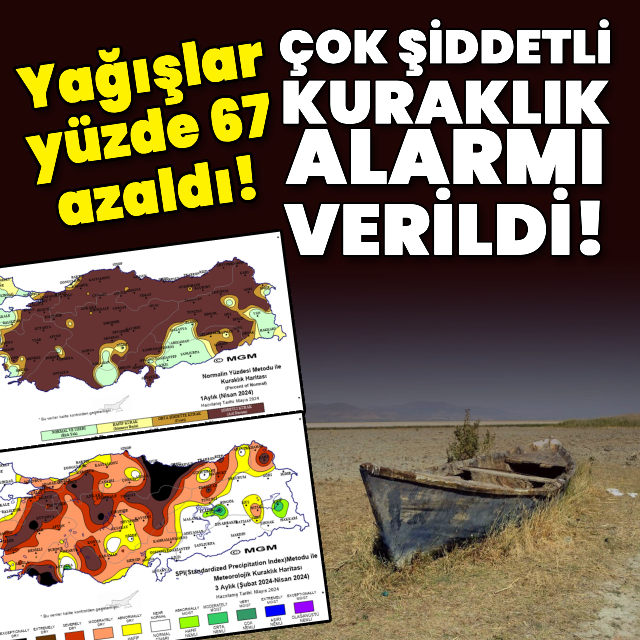 Çok şiddetli kuraklık alarmı! Yüzde 67 azaldı