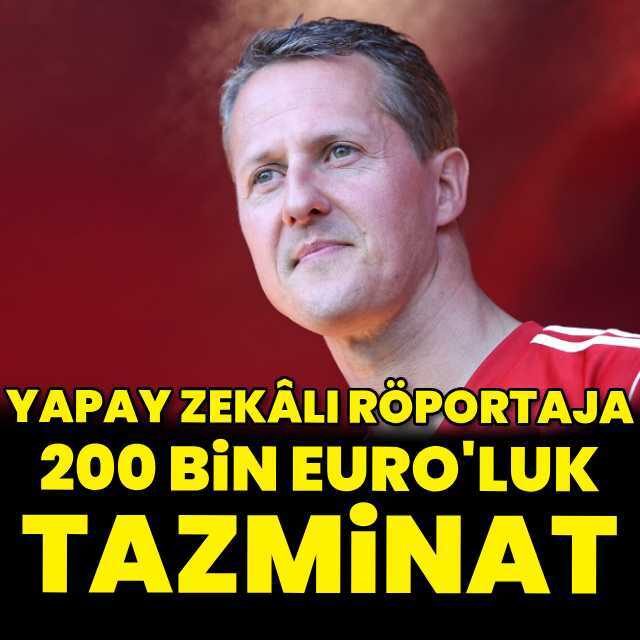 Yapay zekâlı röportaja tazminat