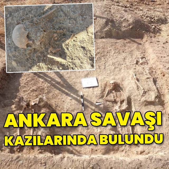 Ankara Savaşı kazılarında bulundu